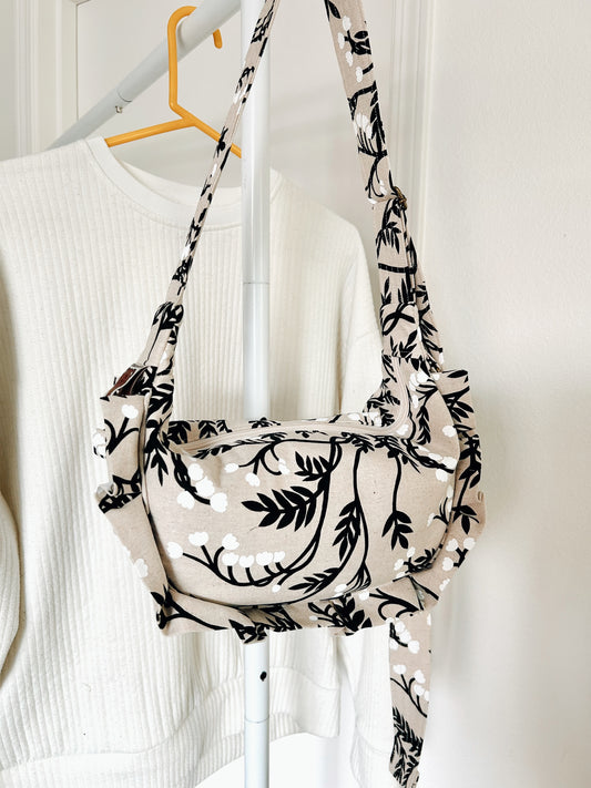 Handmade Lily of the Valley Empanada Bag