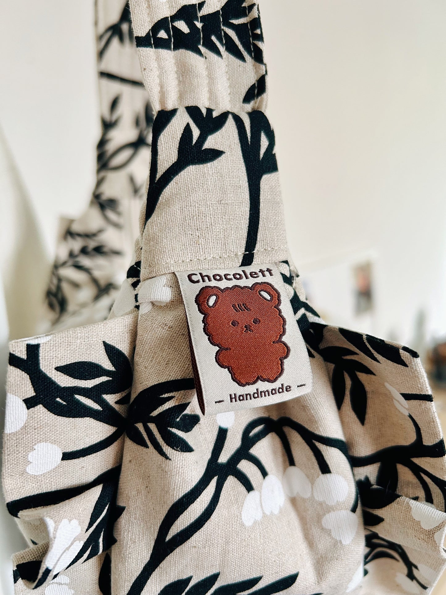 Handmade Lily of the Valley Empanada Bag