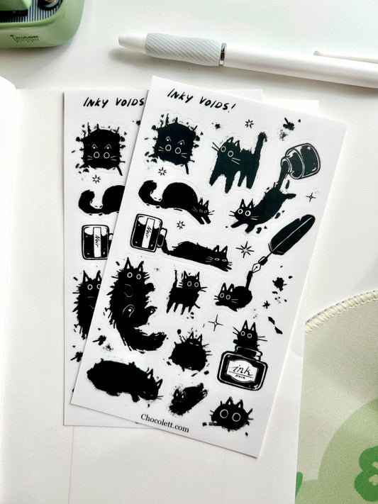 Inky Voids Vinyl Sticker Sheet