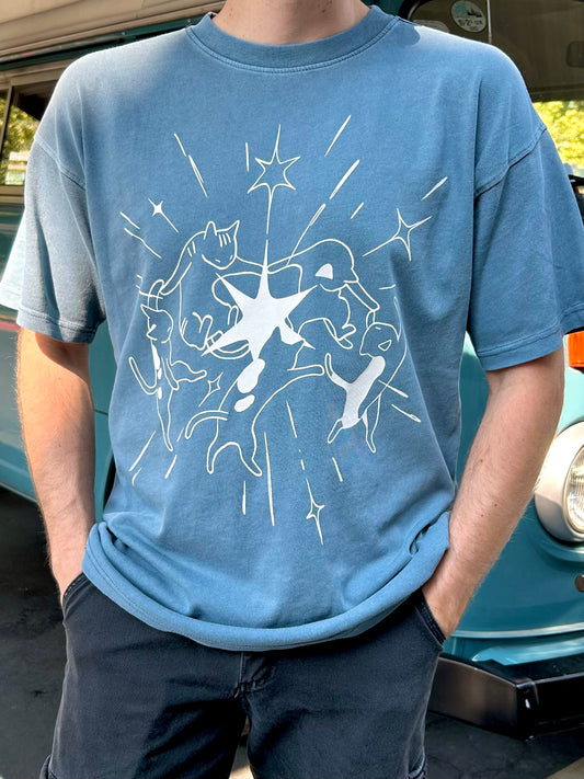 Starry Cats Tee Unisex