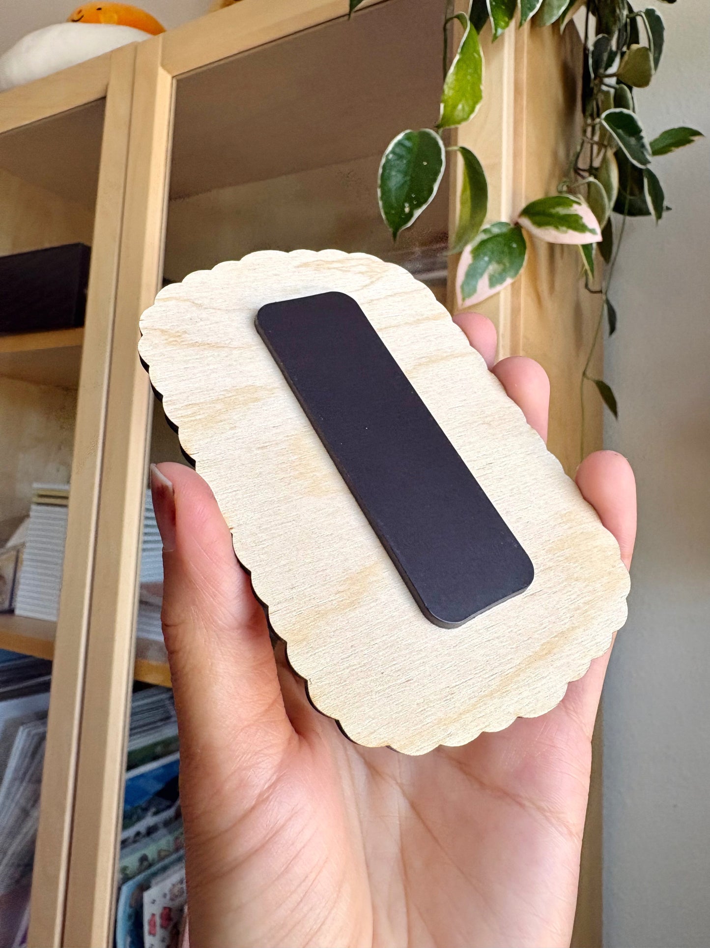Lily of the Valley Wooden Magnet
