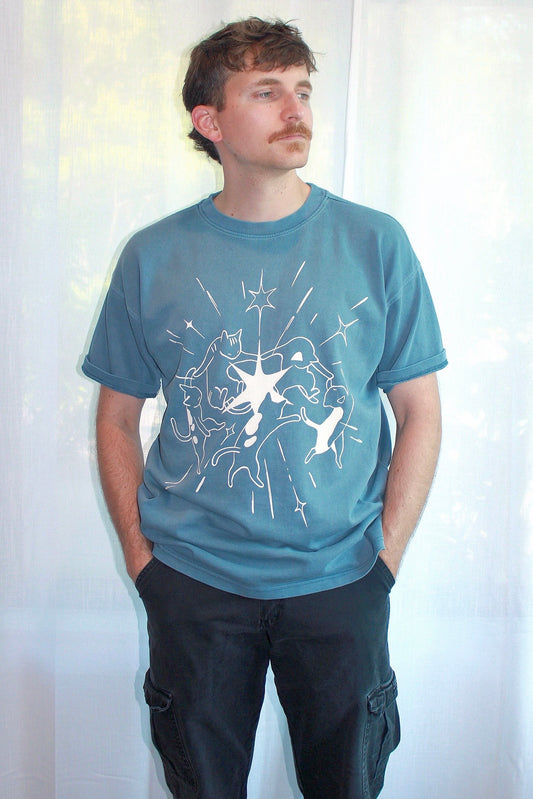Twirling Kitties Tee