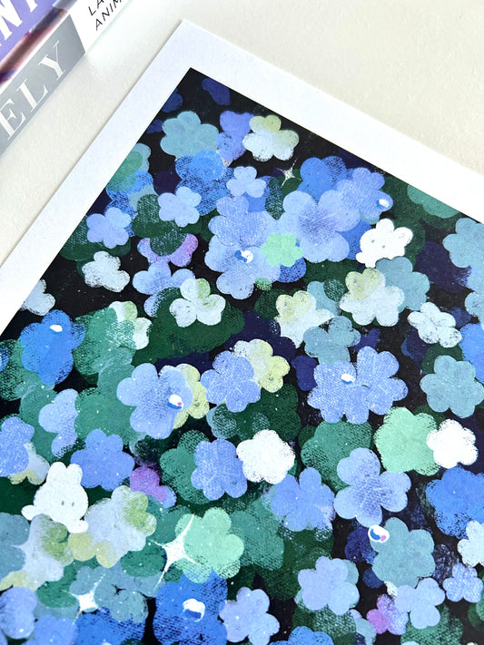 Clover Buns Print