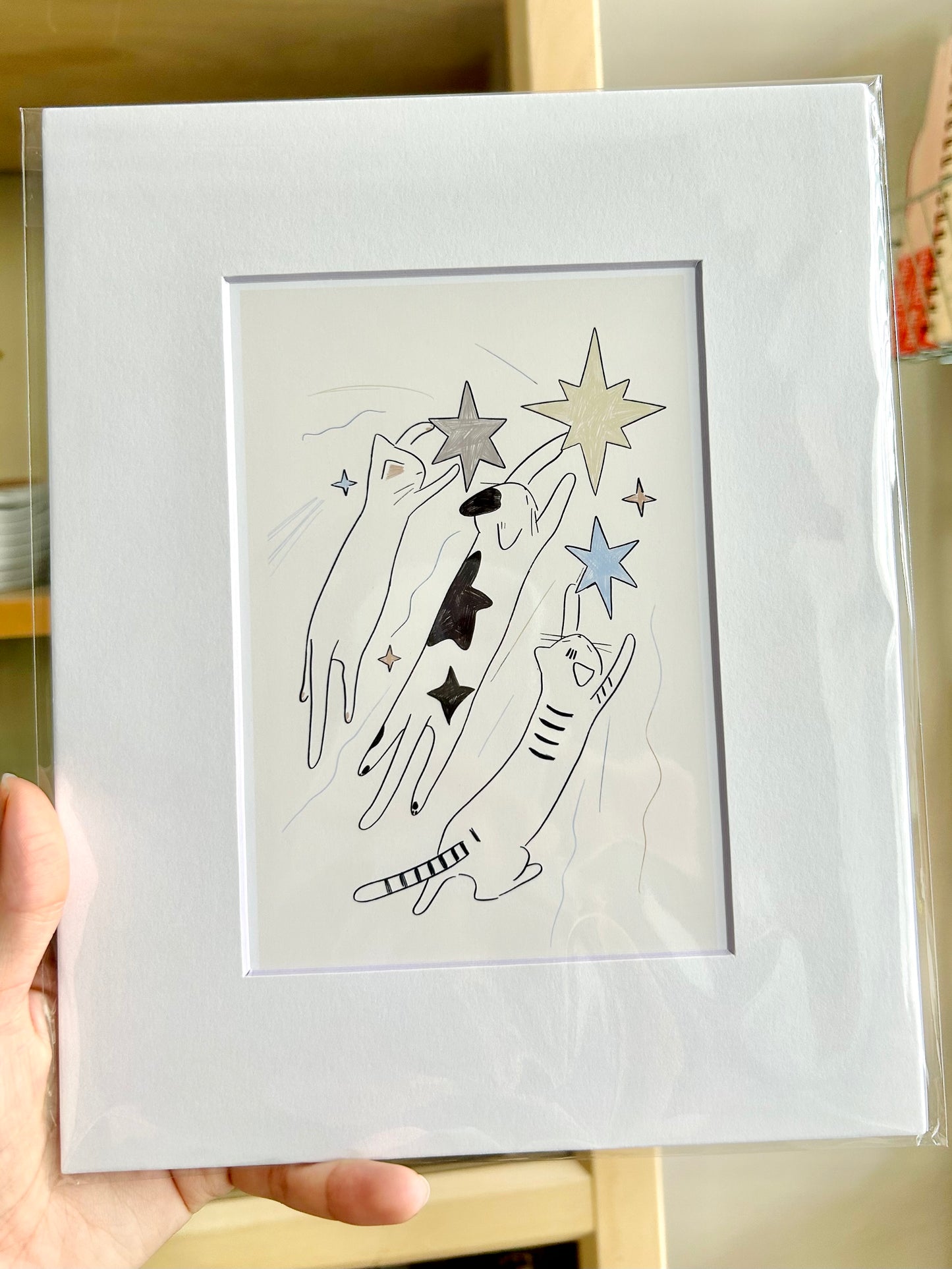 Shooting Stars Art Print