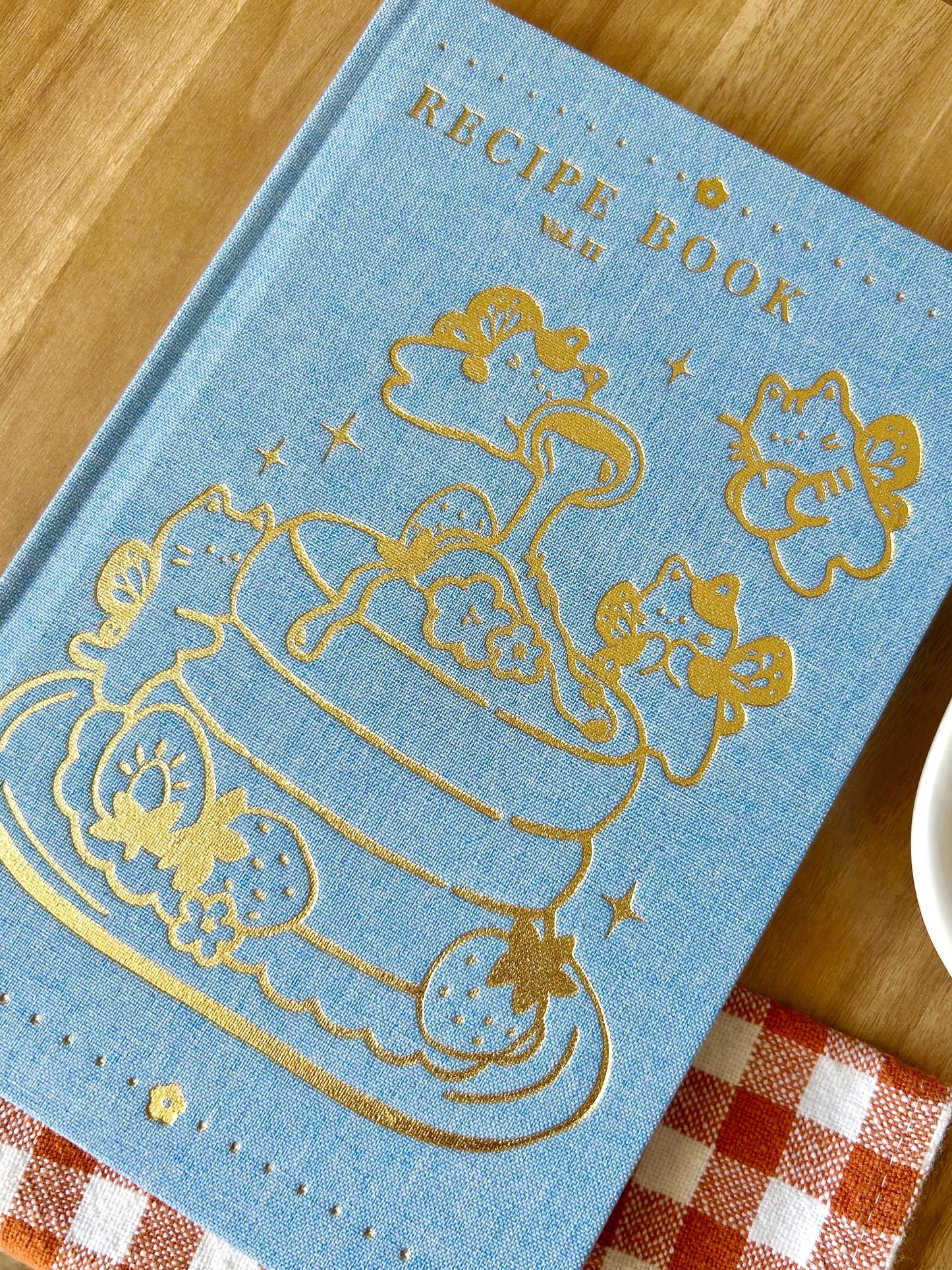 Blue Recipe Book