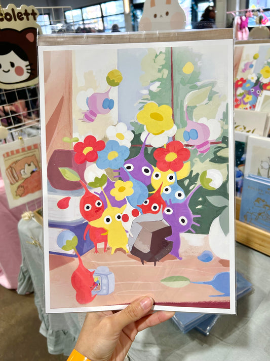 Group Hug Bloom Art Print