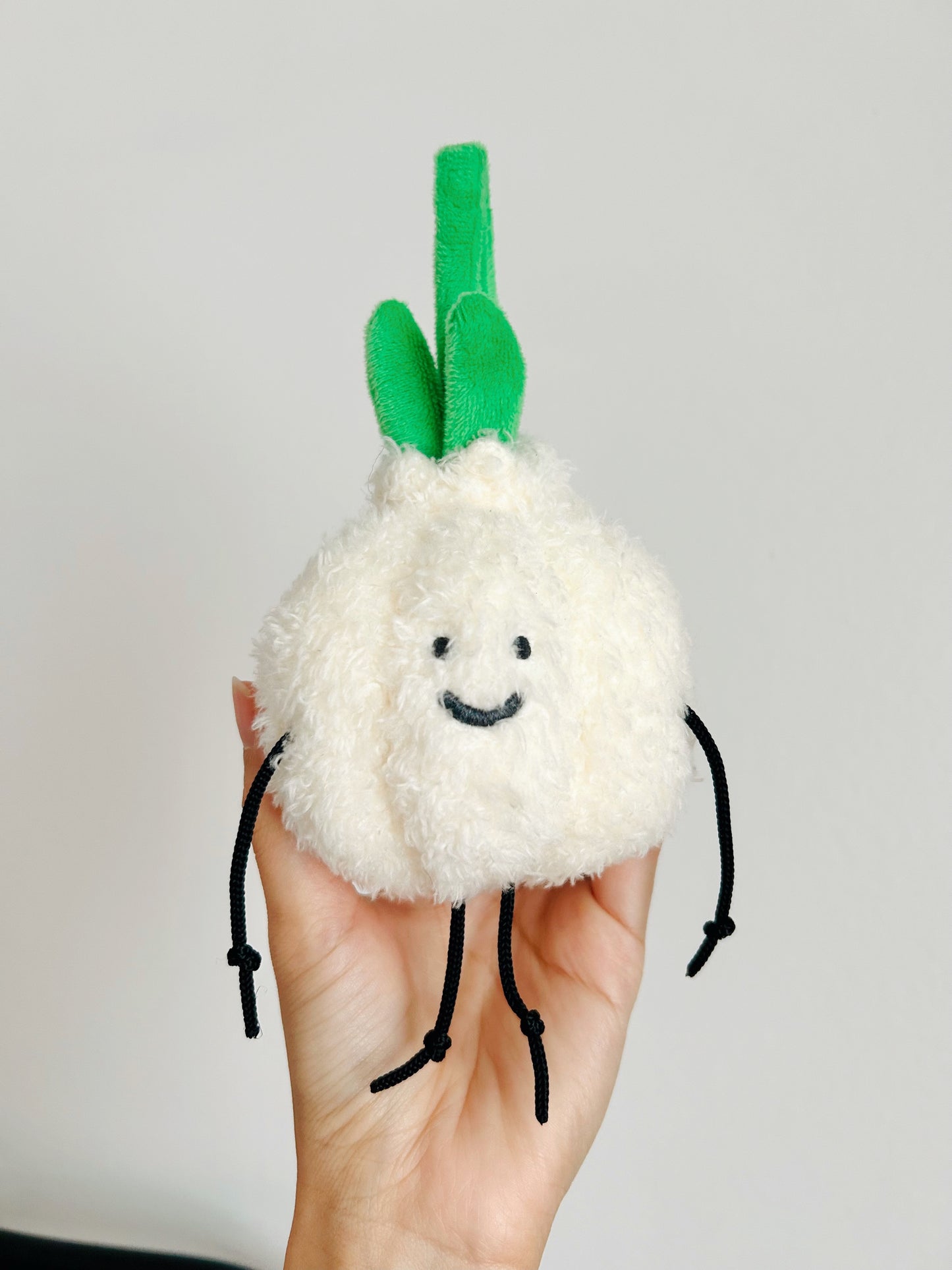 PRE-ORDER, Little Garlic Guy Plush Keychain