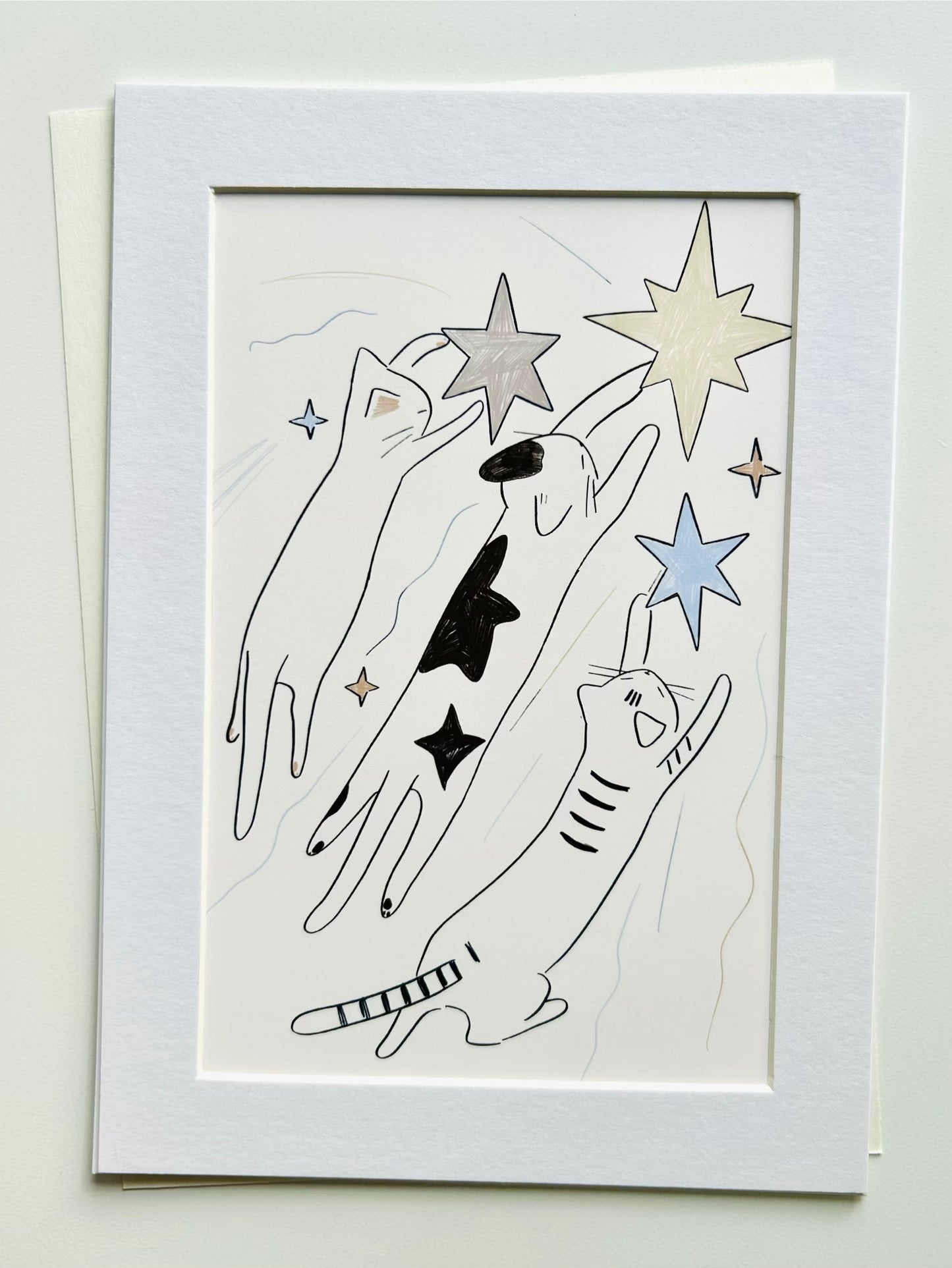 Shooting Stars Art Print