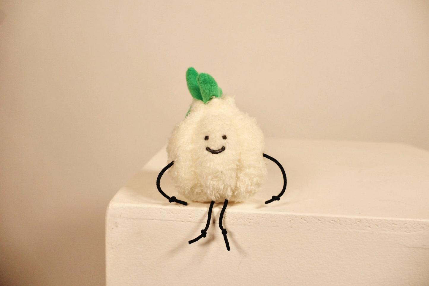 PRE-ORDER, Little Garlic Guy Plush Keychain