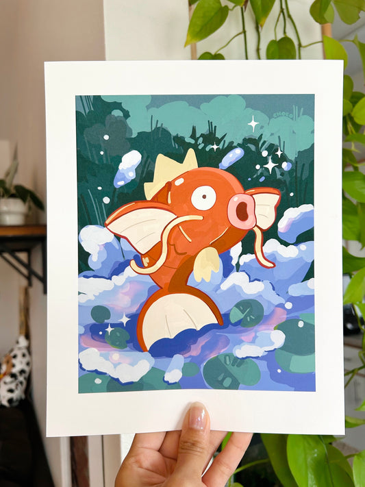 Splash Art Print