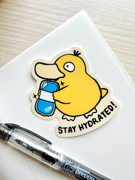 Stay Hydrated Vinyl Sticker
