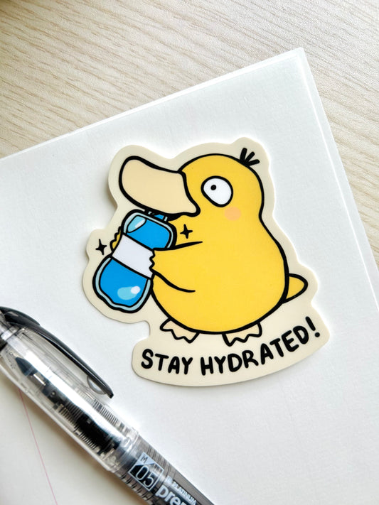 Stay Hydrated Vinyl Sticker