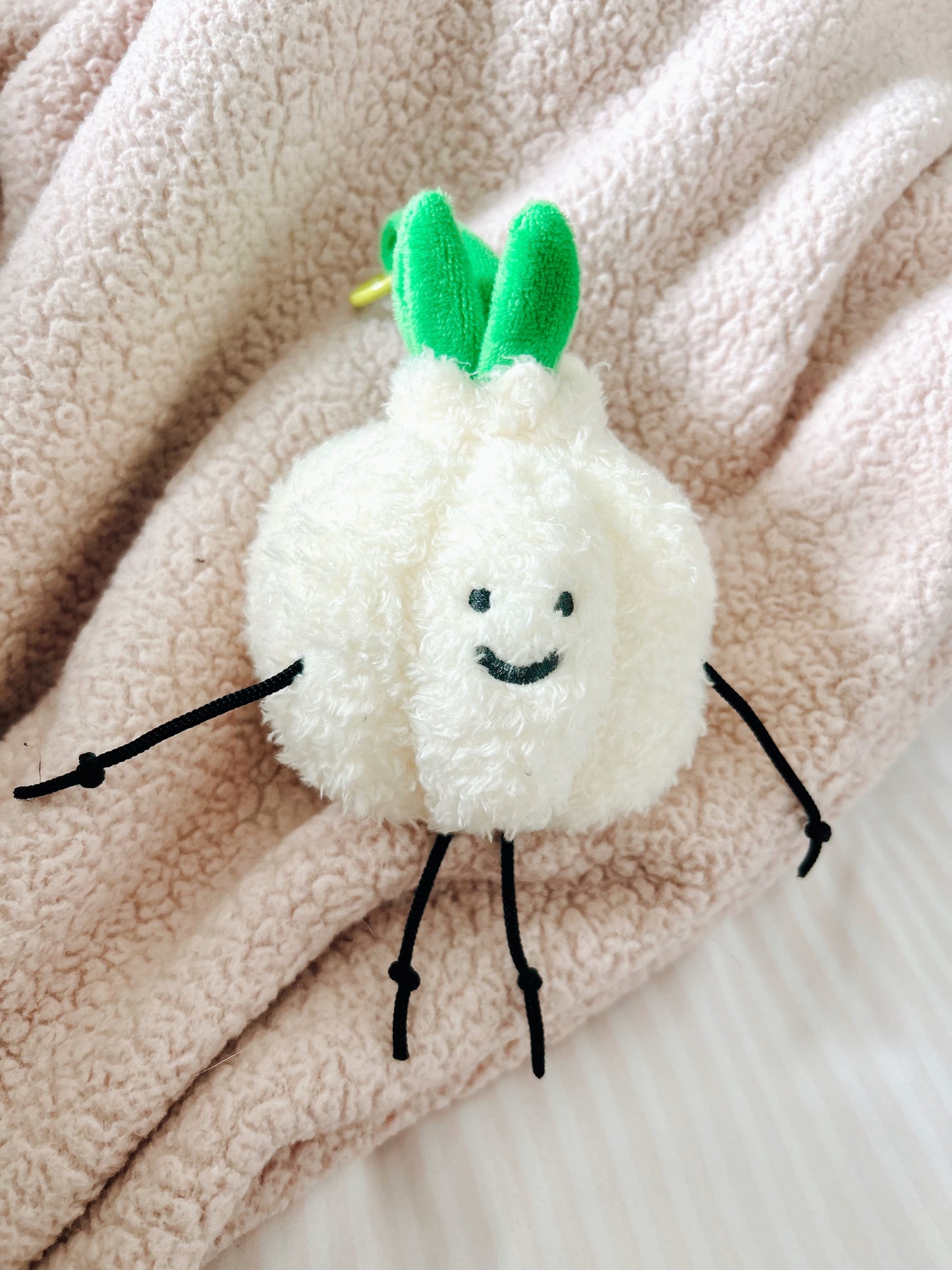 PRE-ORDER, Little Garlic Guy Plush Keychain