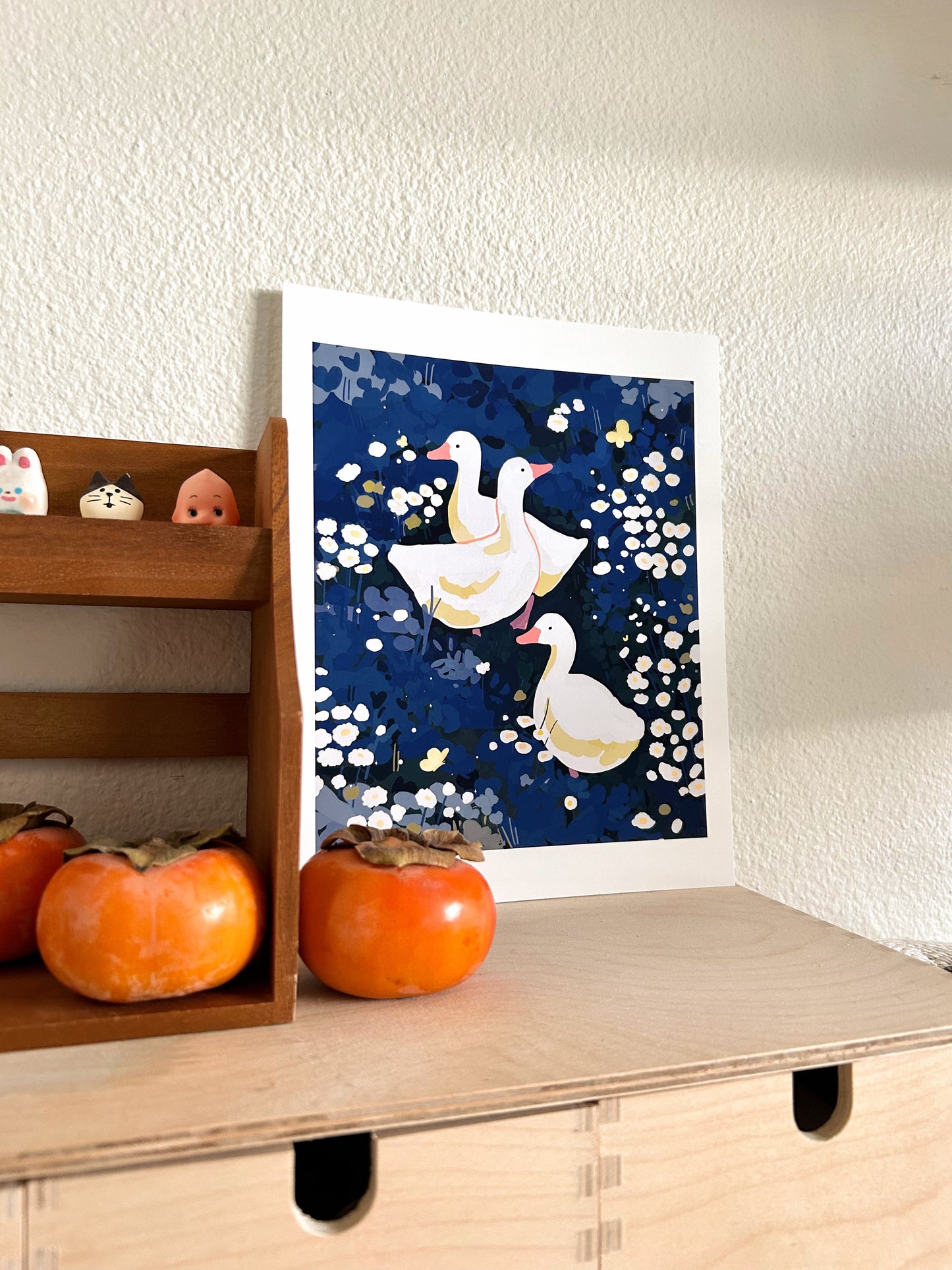 Serene Ducks Art Print