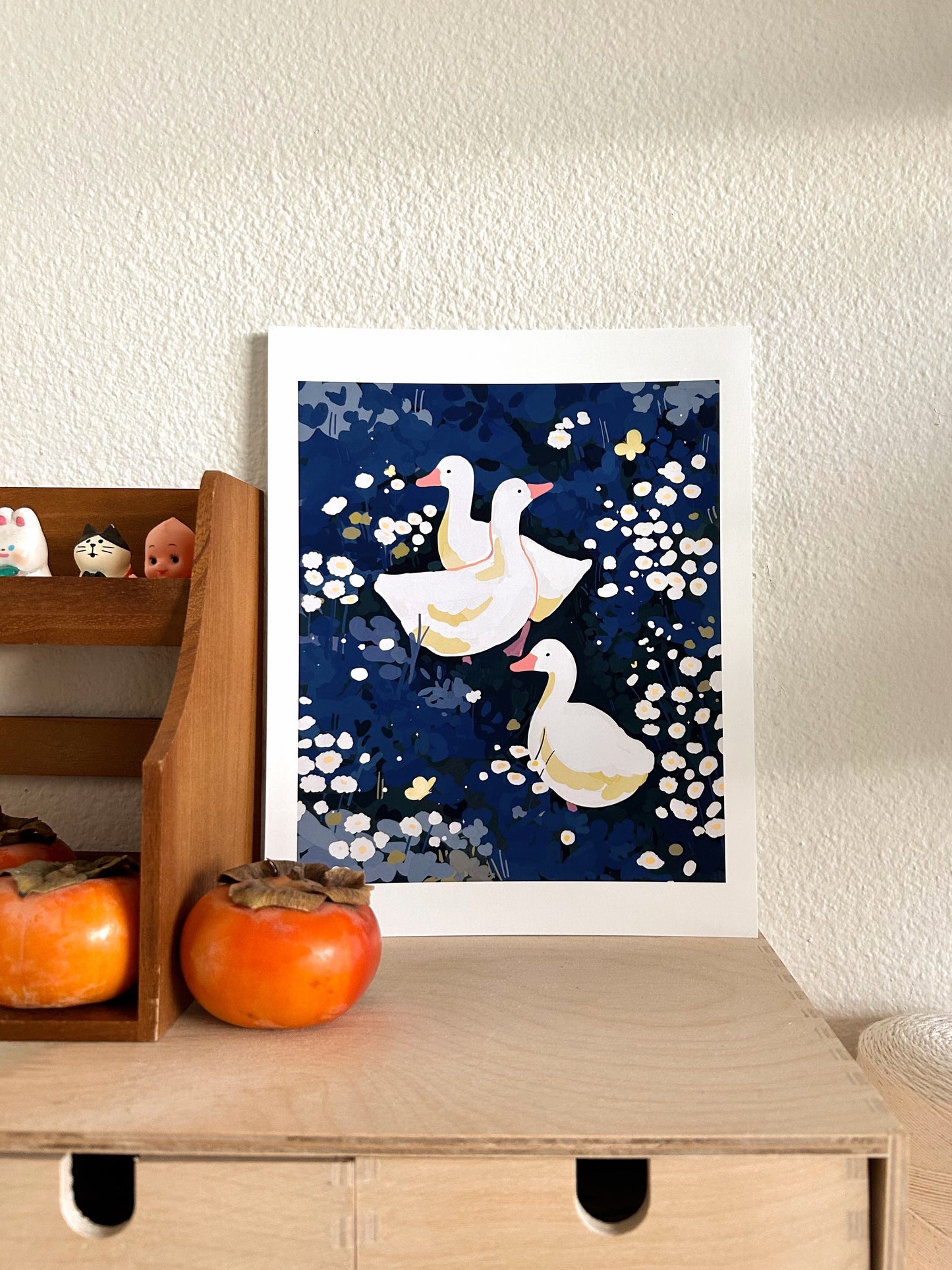 Serene Ducks Art Print