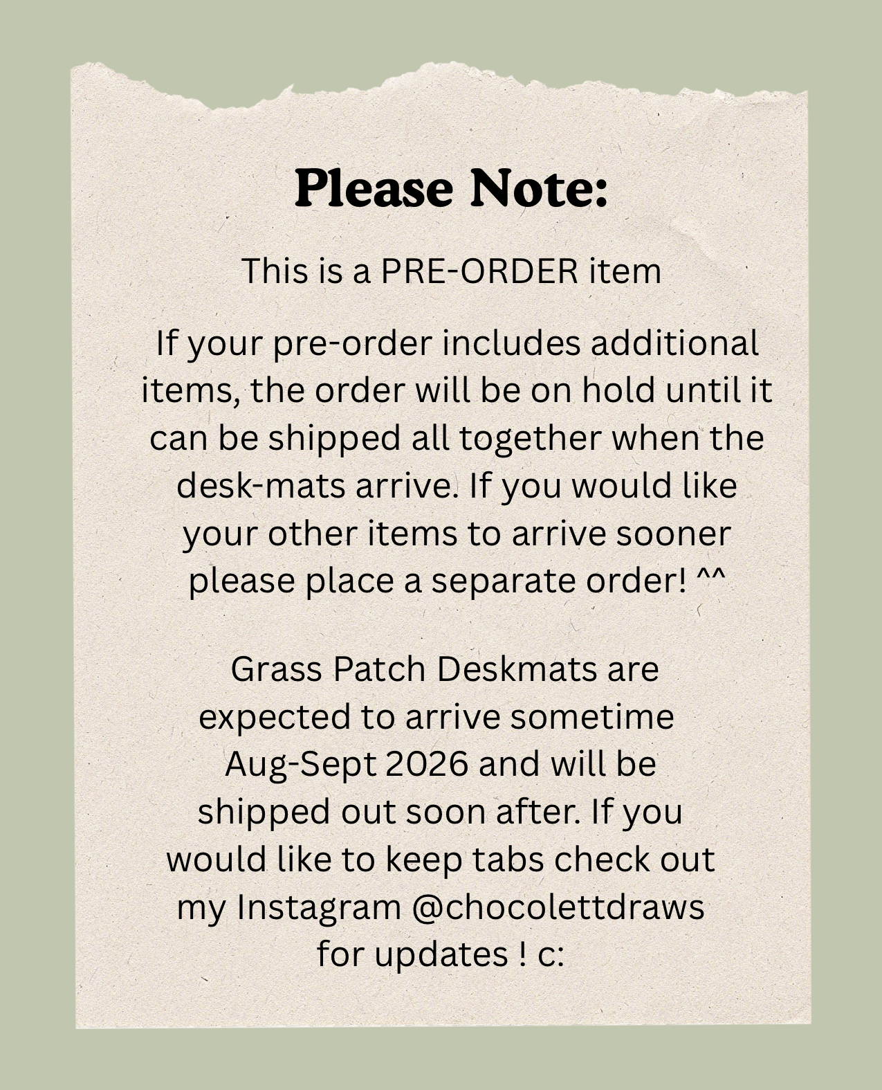 Grass Patch Large Deskmat