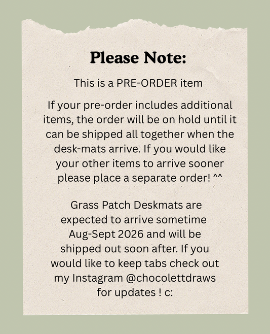 Grass Patch Large Deskmat
