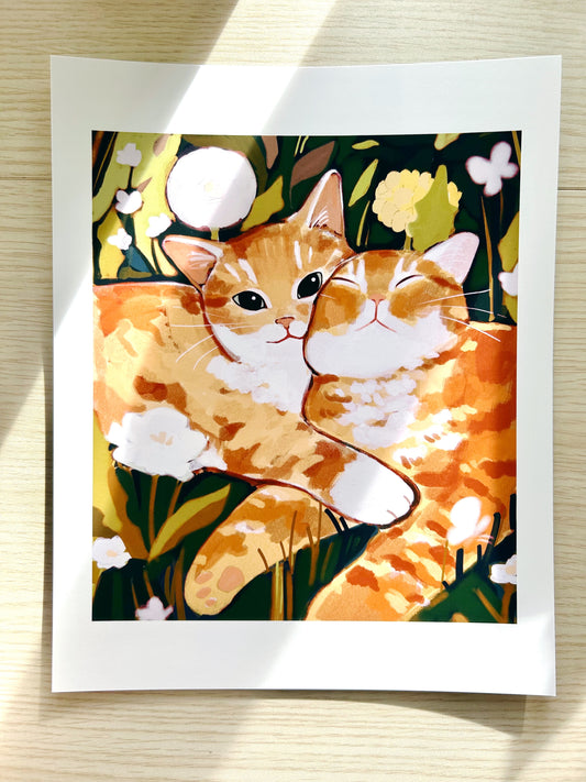 Bonded Pair Art Print