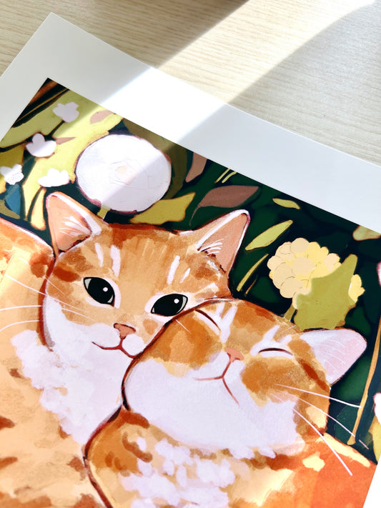 Bonded Pair Art Print