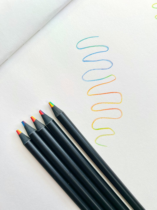 Rainbow Pencils (5 Piece)