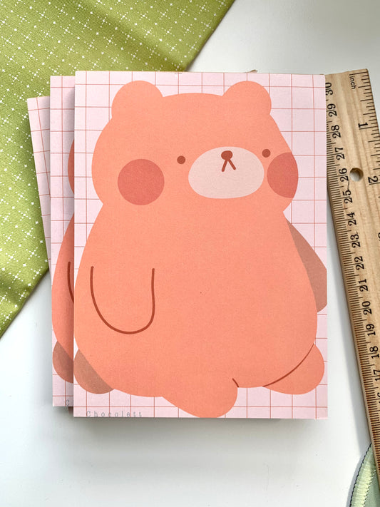 Chonky Bear Notepad