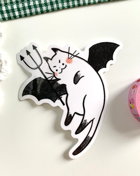 Evil Kitty Sticker