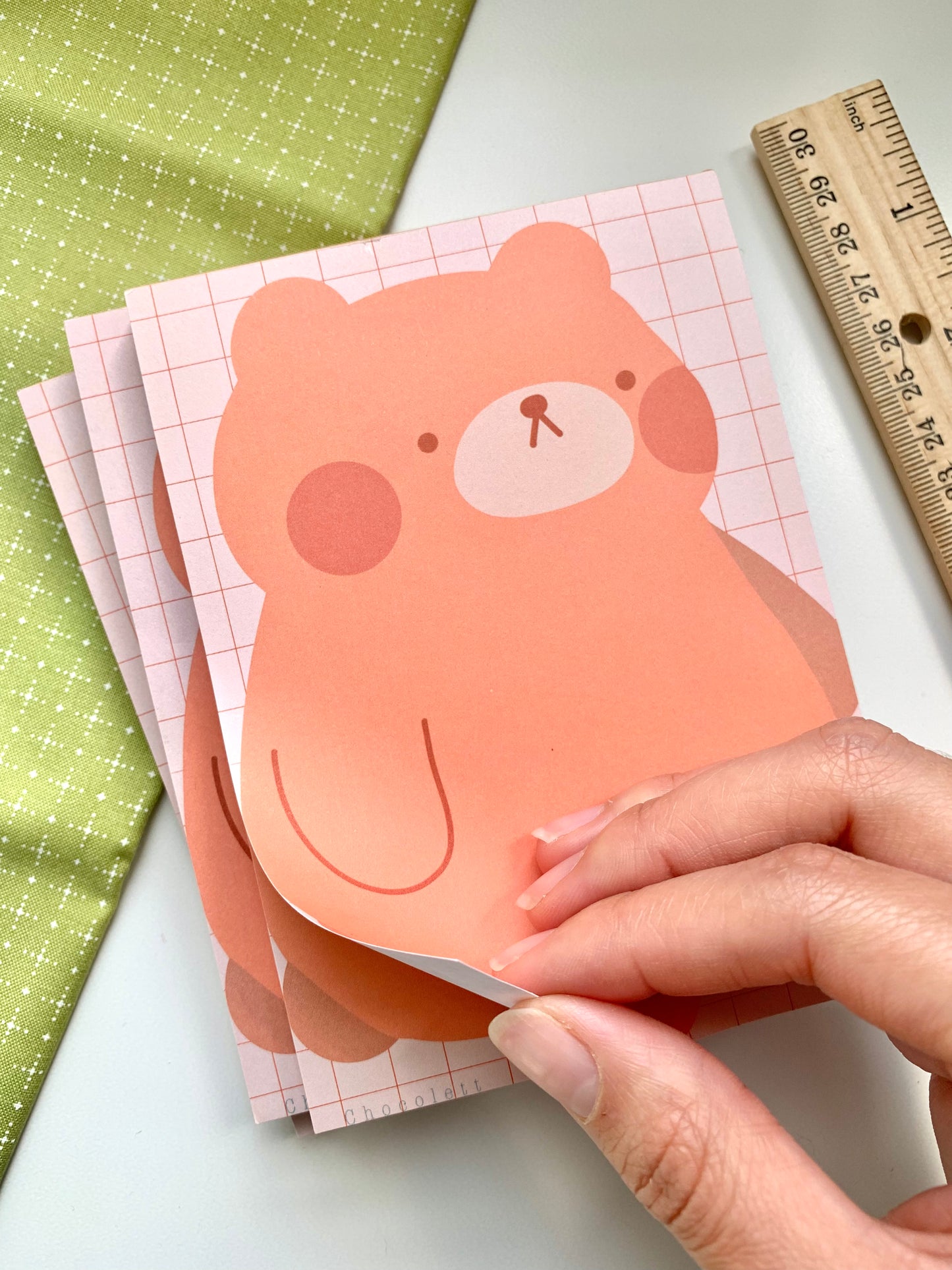Chonky Bear Notepad