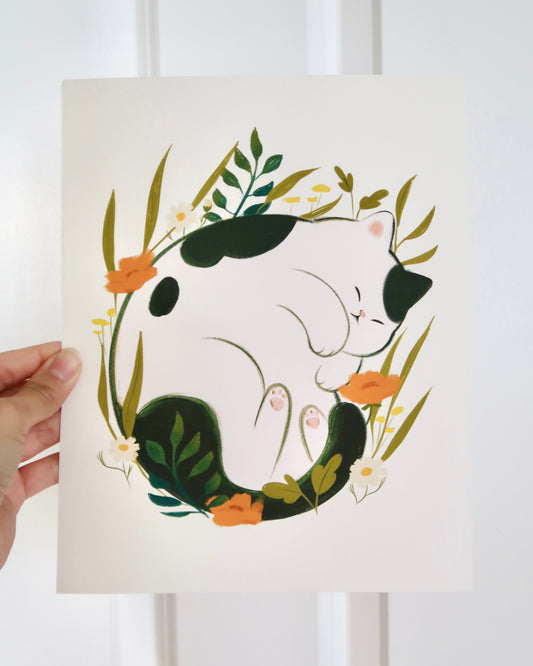 Sleeping Baby Art Print